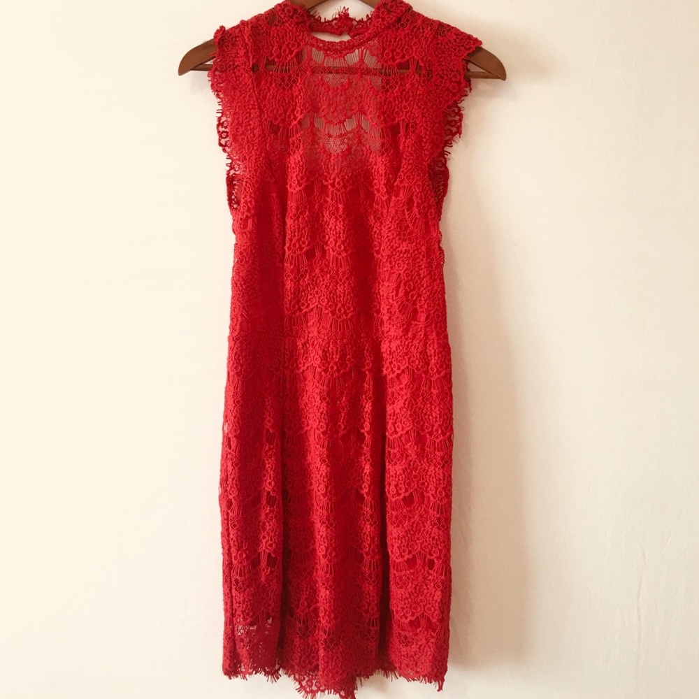 Free People Red Dress